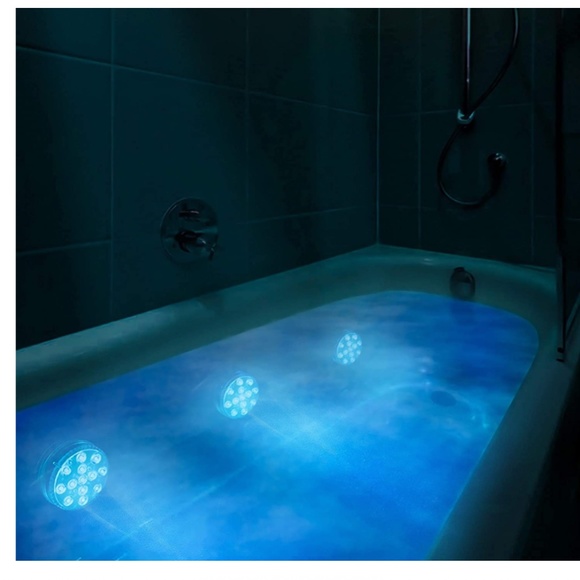 NEW Submersible Full Waterproof LED Pool Light with RRF(164ft) and Remote - Picture 6 of 9